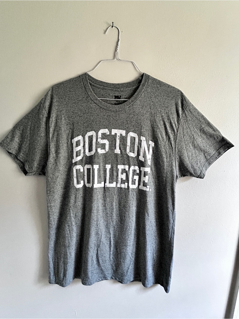 Boston College Grey Crewneck T-Shirt
